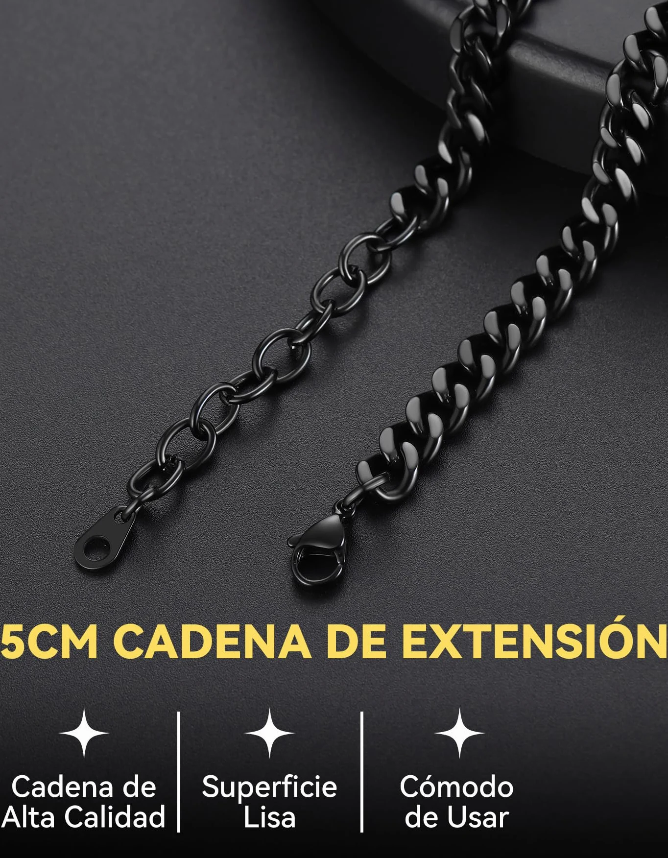 ChainsHouse Alambre Pinchos Collar para Hombre Mujer Estilo Rock Gótico Hip Hop Punk, 41-46 - 51-56 CM Largo, Regalo Joyería Estilosa