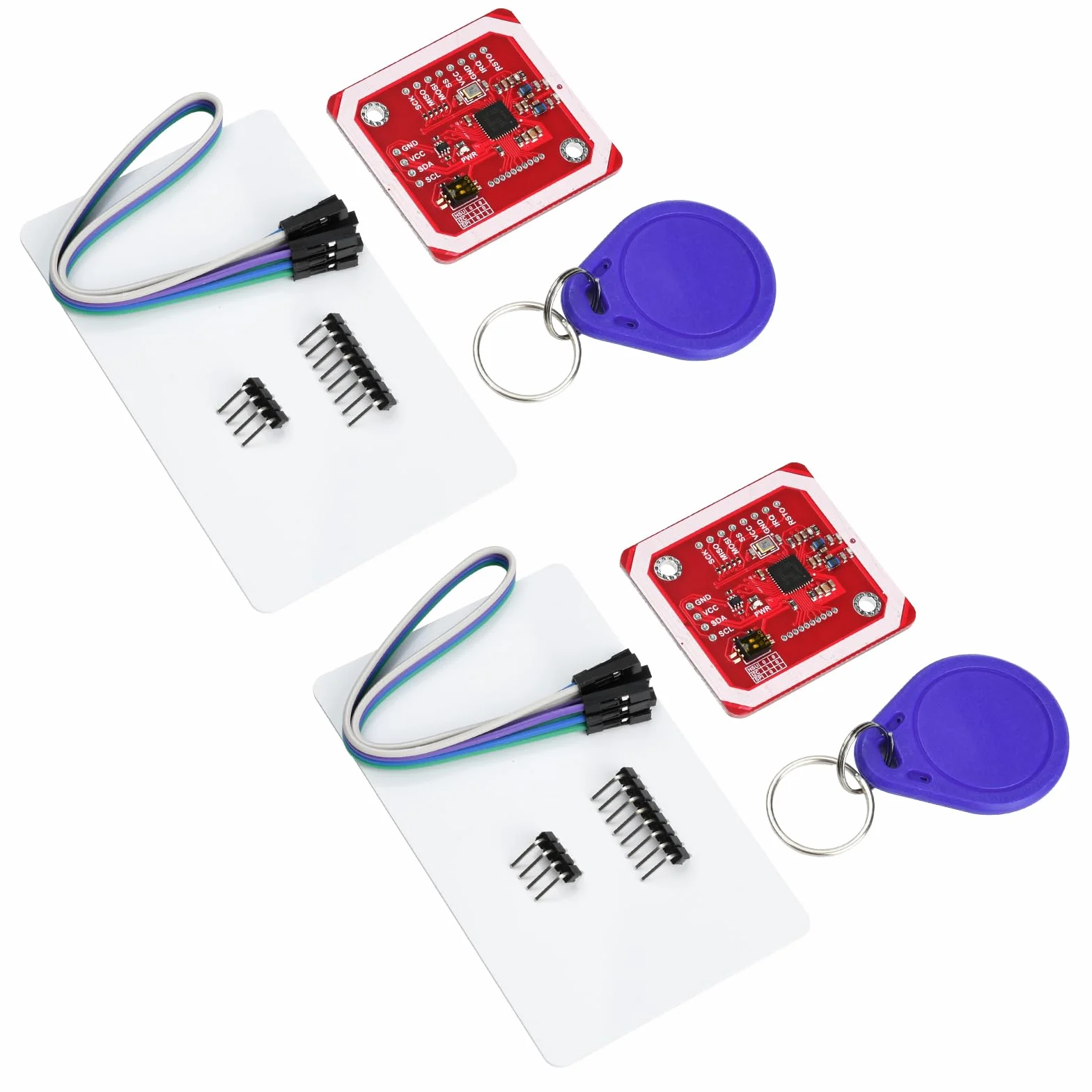 Aideepen PN532 NFC NXP RFID Módulo V3 Kit Lector I2C SPI HSU
