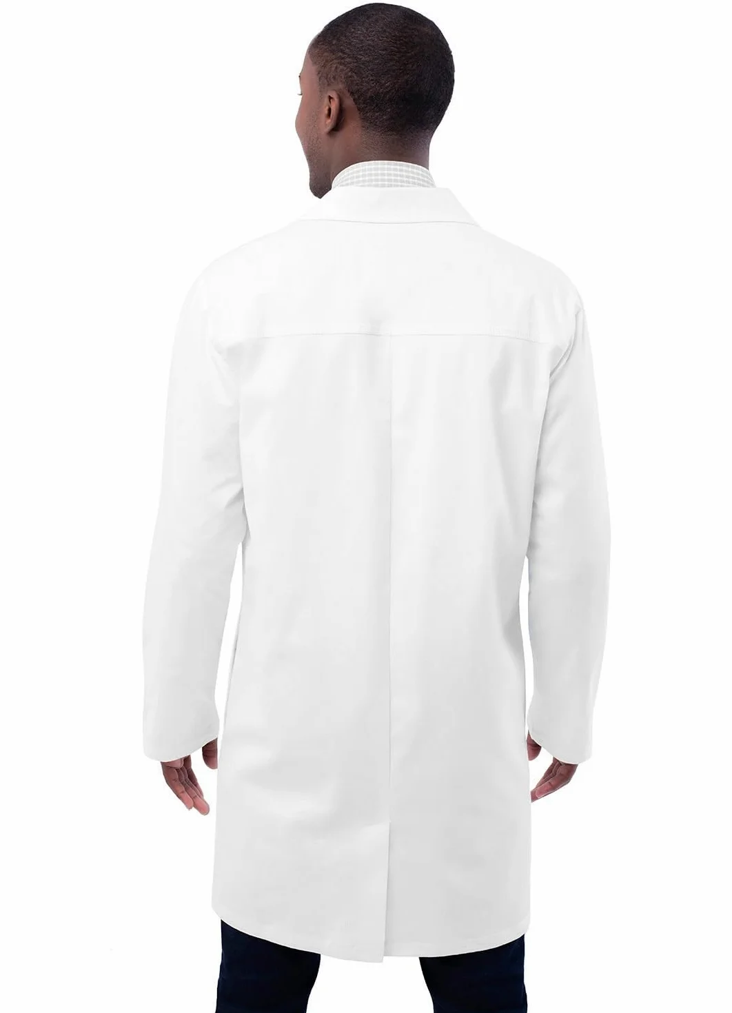 Adar Universales Estirarse Unisexo Laboratorio Abrigo - 36" Chasquear Frente Laboratorio Abrigo