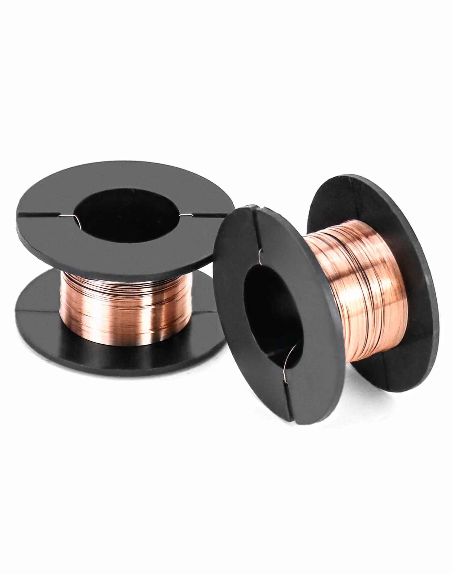 QWORK 25 Piezas Alambre de Cobre Esmaltado 0.1mm 8M Longitud, Alambre Magneto para Conexiones Soldaduras