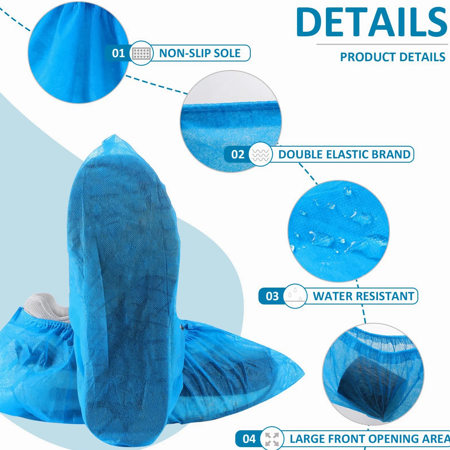 Tigeen Protective Safety Boot And Shoe Covers