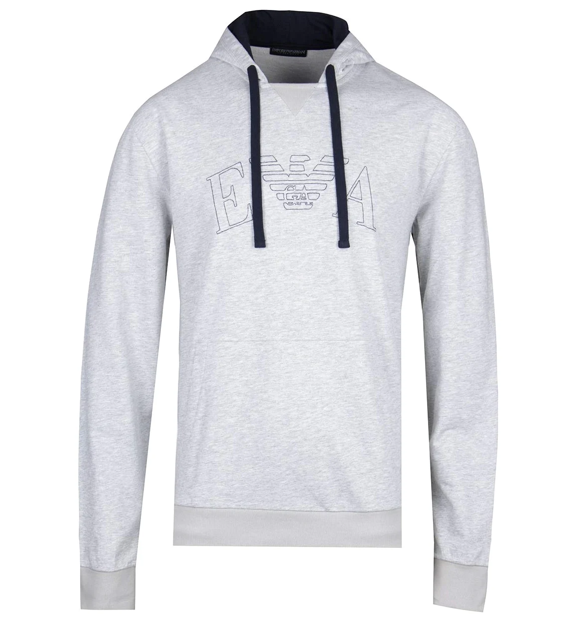 Emporio Armani Men's Knit Sweater Sudadera con Capucha de Deporte Hombre