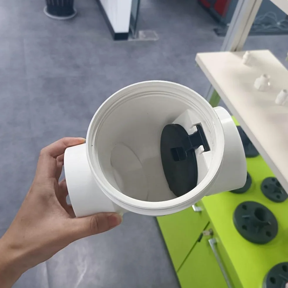 Válvula de remanso PVC 1-1/2 pulgadas para drenaje
