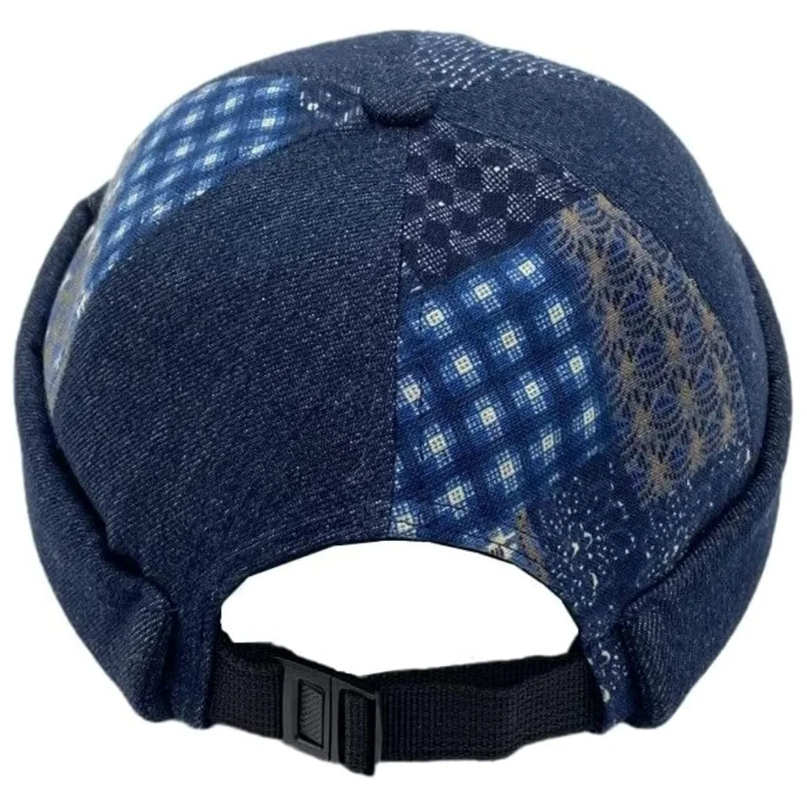 Gorro de Lana de Invierno cálido para Mujer y Hombre, con puños enrollados, Estilo Retro, sin Visera (Talla única)