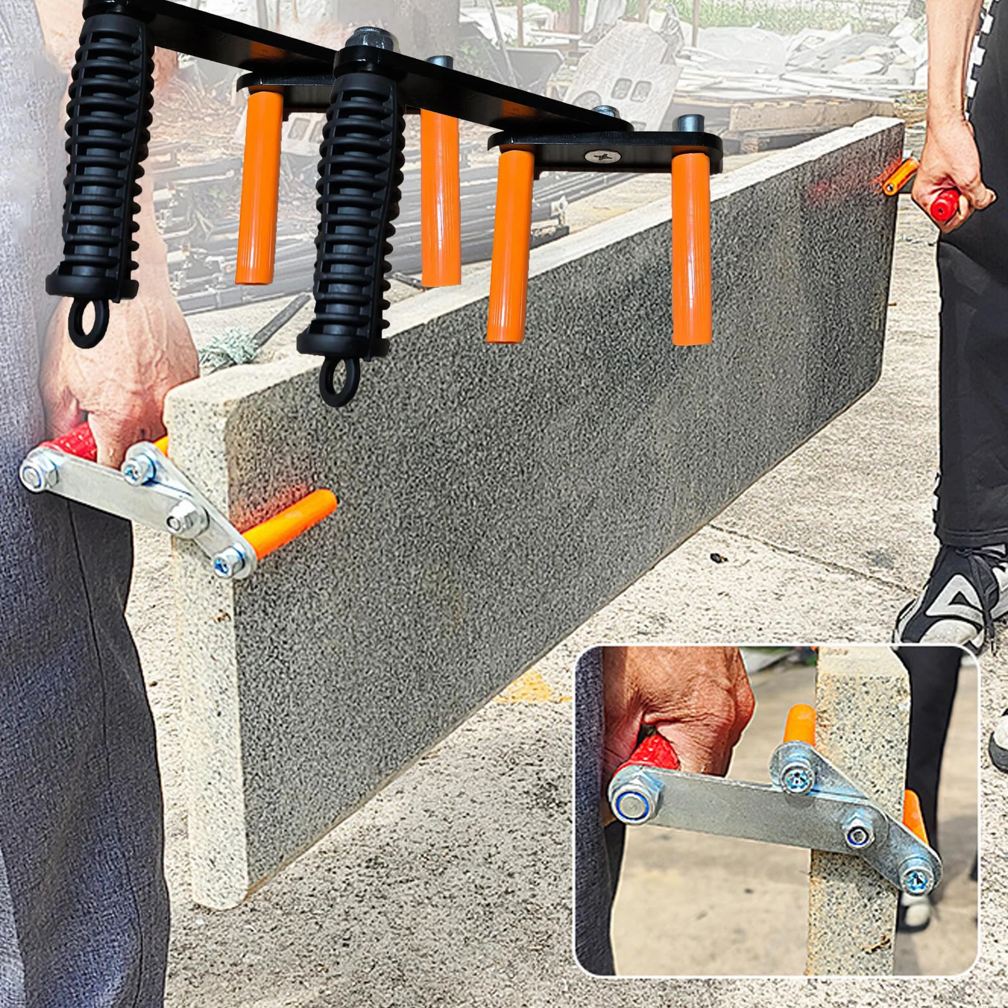 Herramientas Para Paneles De Yeso, Soportes Para Transportar Paneles Y Contrachapado, Agarre Práctico, Tablero De Mano
