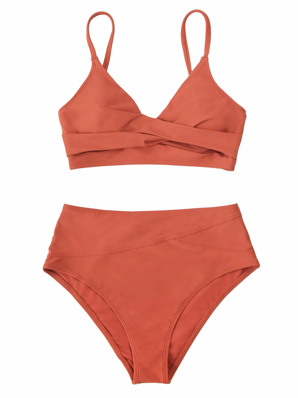 CUPSHE Mujer Traje De Baño Push up Sujetador Acolchado Bikini