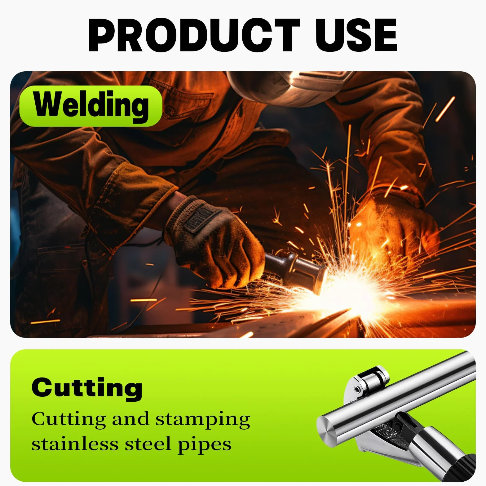 Varillas de Acero Inoxidable 5 mm x 300 mm, Barra Metálica Redonda para Manualidades DIY