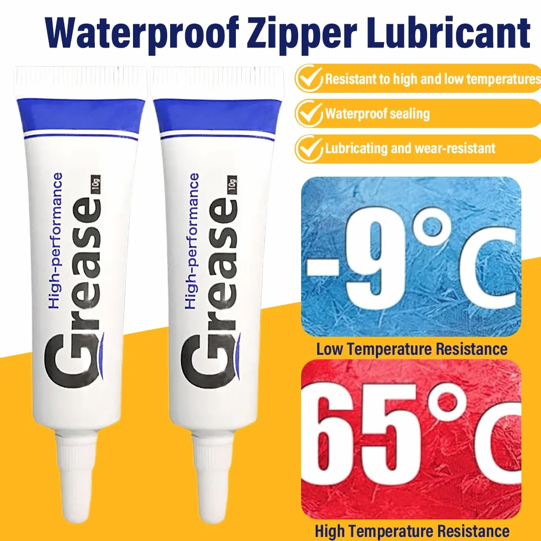 Grasa de silicona para junta tórica lubricante transparente 3 piezas para sellado de válvulas y grifos