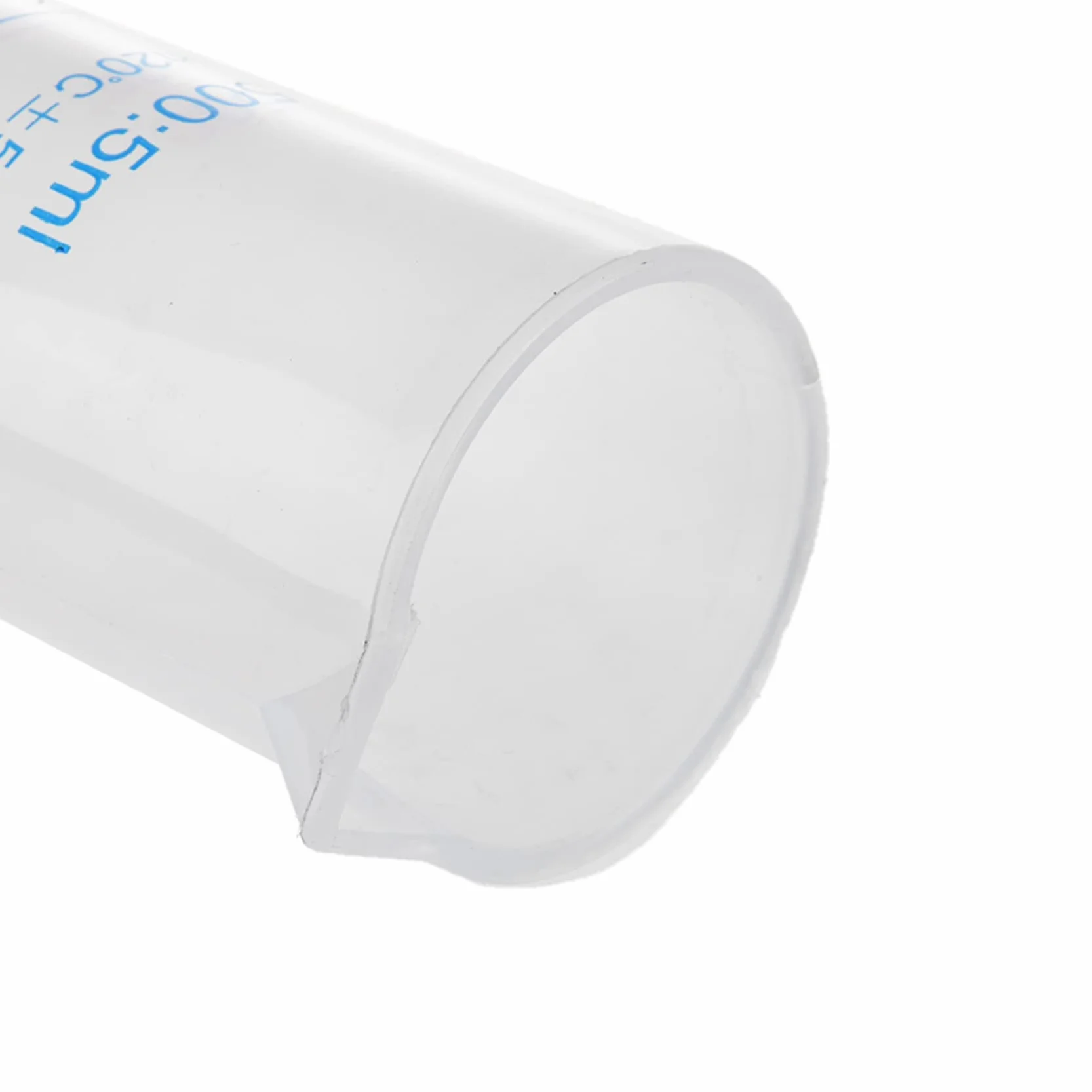 Probeta medidora de plástico transparente 500 ml