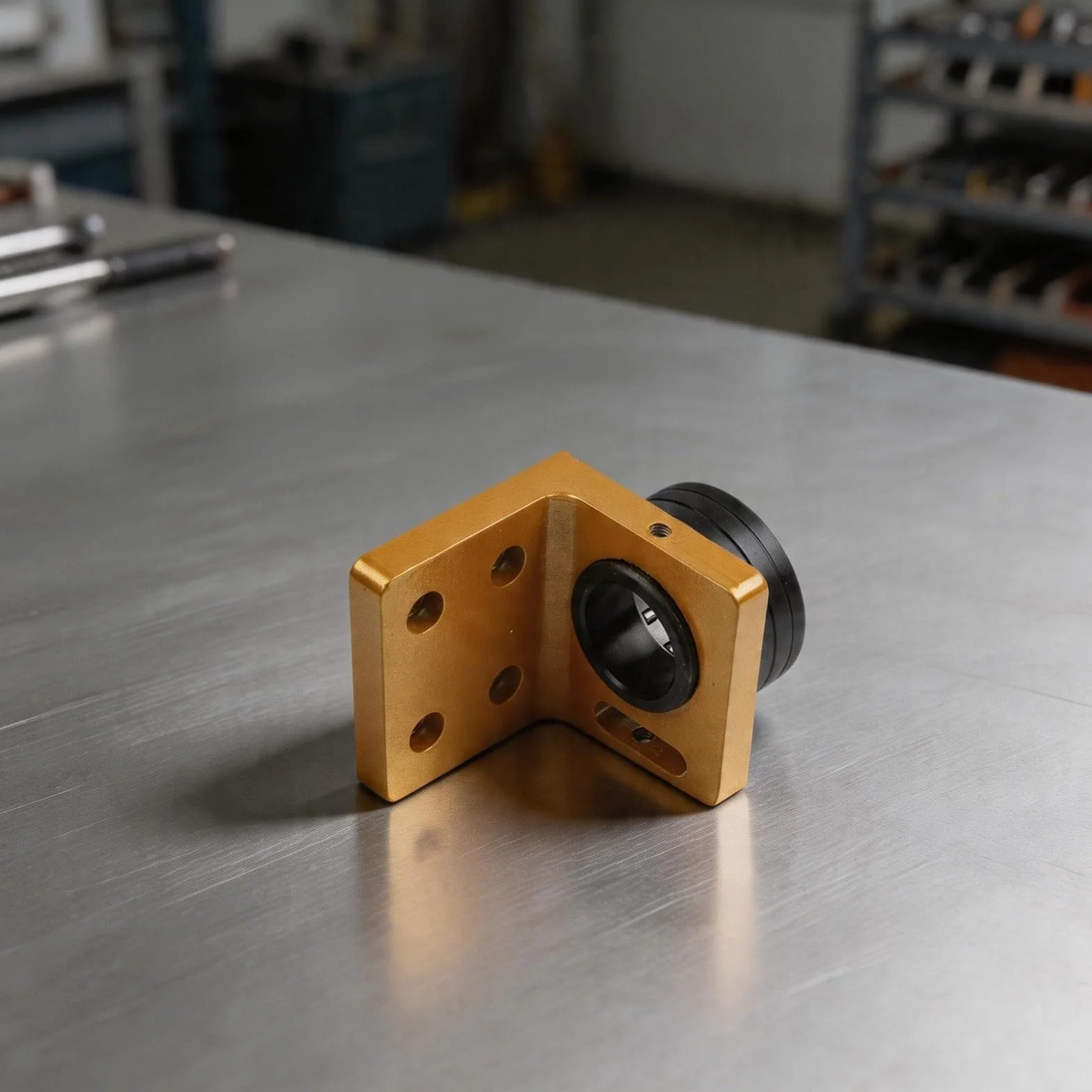 Iso30 accesorio con rodamiento tenedor de ángulo recto CNC máquina herramienta