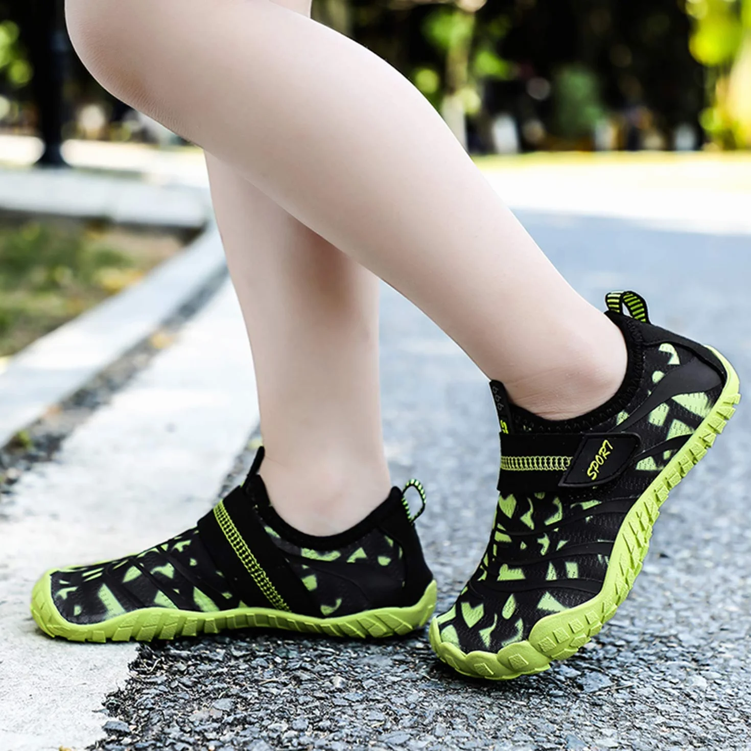 Zapatos de Agua para Niños Secado Rápido Escarpines de Playa Deportes Acuáticos Surf Yoga 29-38 EU