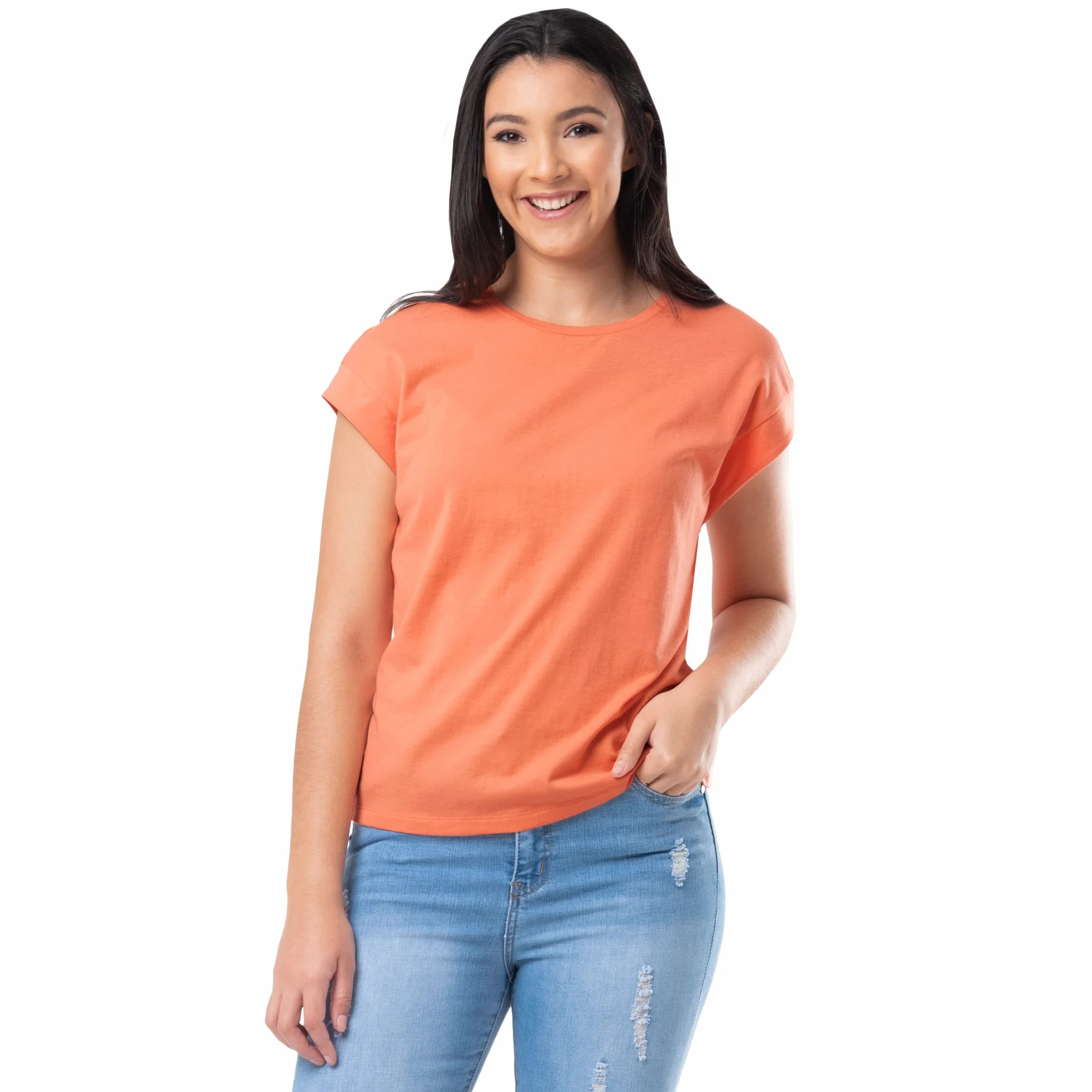Lee Camiseta Suave de Manga Corta Mujer
