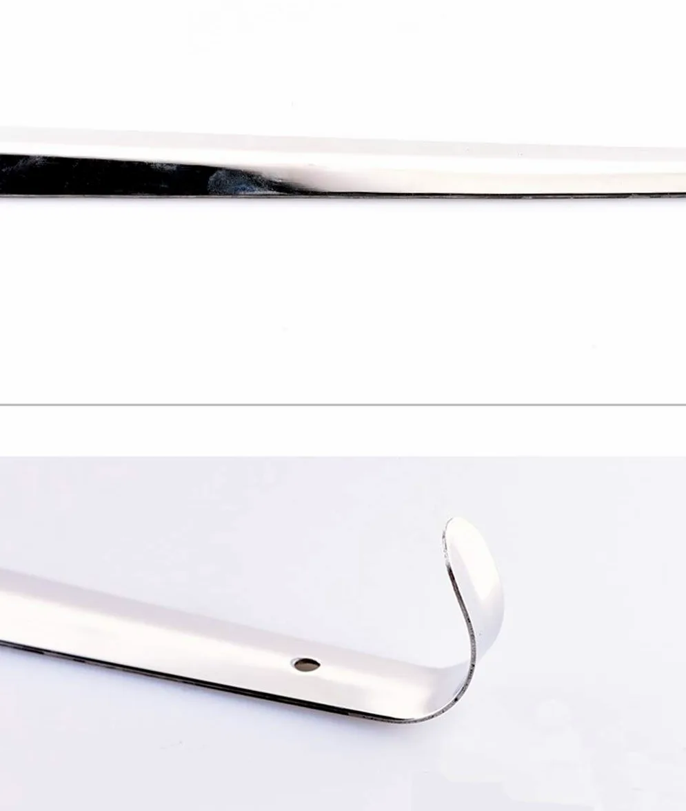 Calzador, Calzador de Acero Inoxidable con Mango Largo Metal(Stainless Steel 58cm)