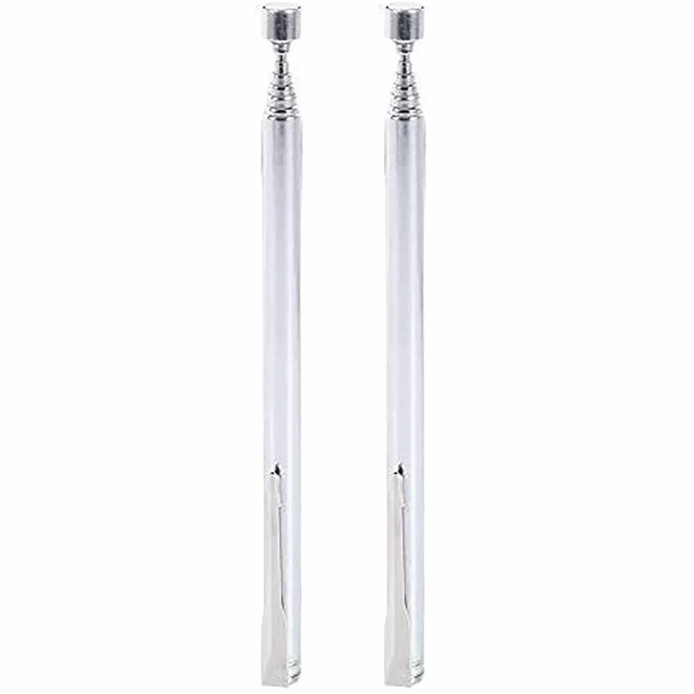 POFET 2 telescopic magnetic pick-up tools 66 cm, extendable rod, silver