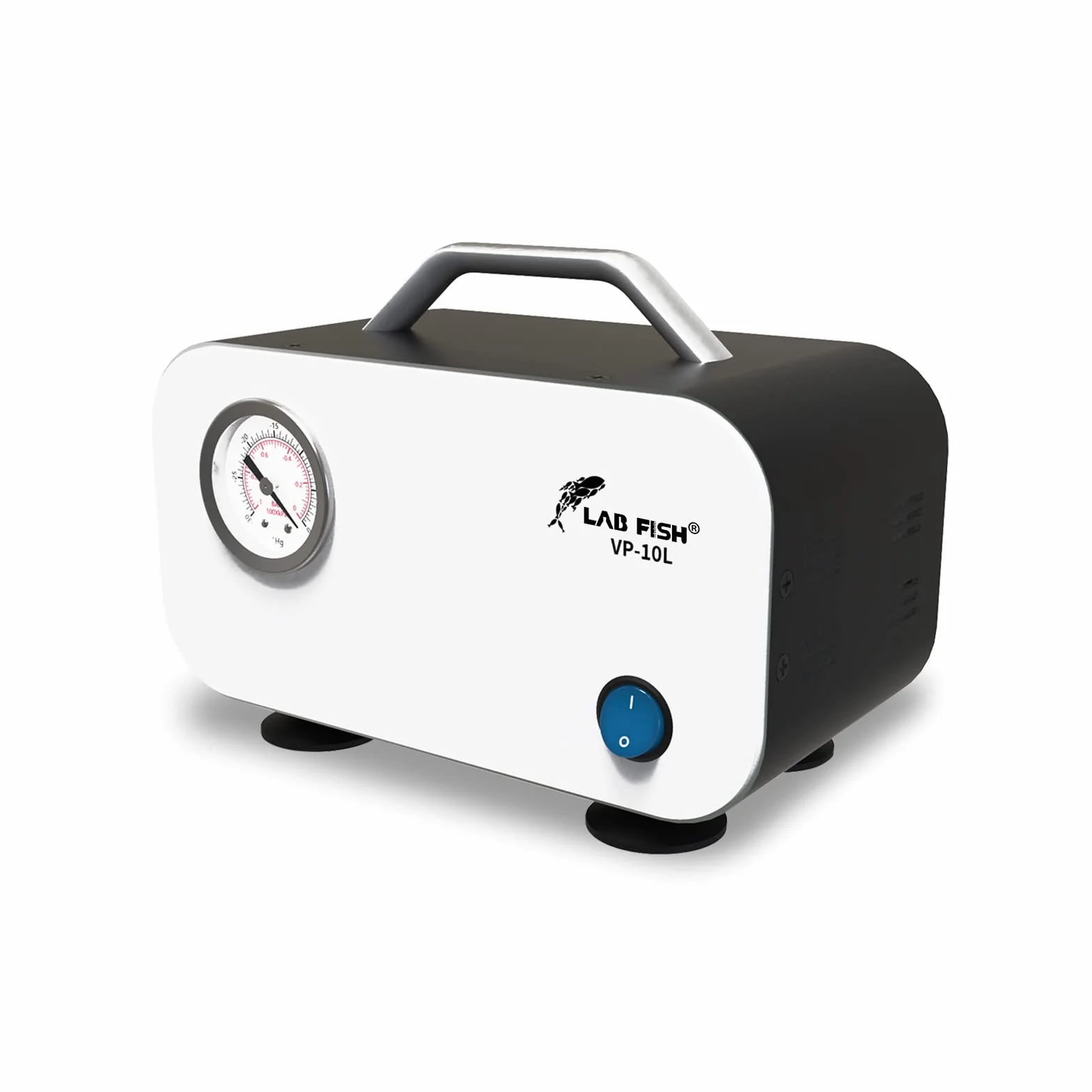 LAB FISH VP-10L Bomba de Vacío Portátil sin Aceite, 10L/min 0,075Mpa Laboratorio