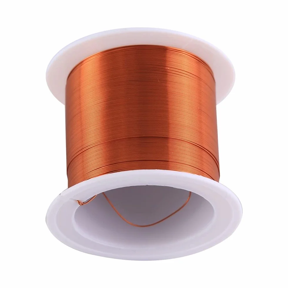 Alambre de Cobre Esmaltado 0.3mm 40 m Bobinado Bobina Imán para Altavoz Transformador