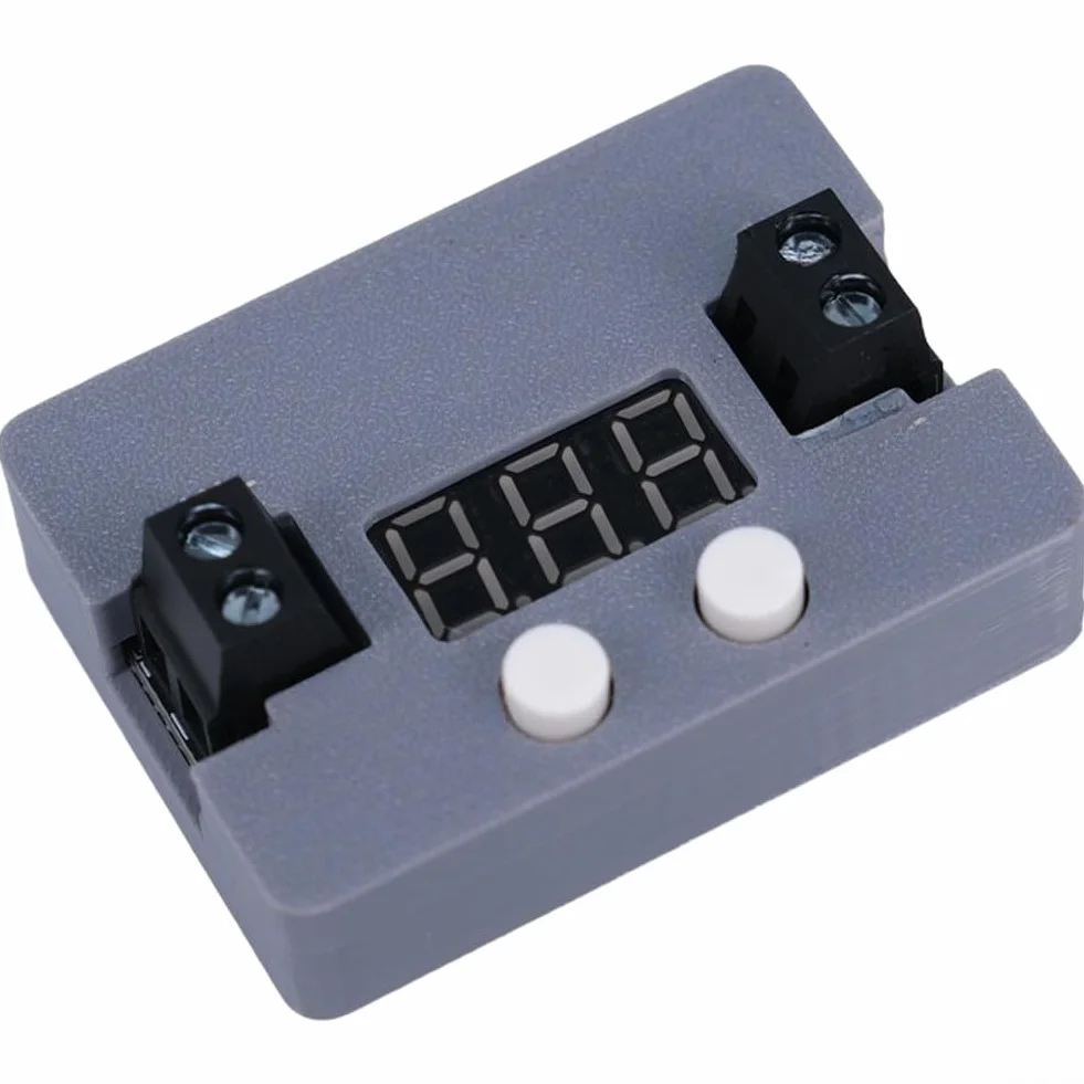 Protección de descarga de batería 12 V con desconexión de bajo voltaje, interruptor automático, voltaje ajustable 4-30 V CC