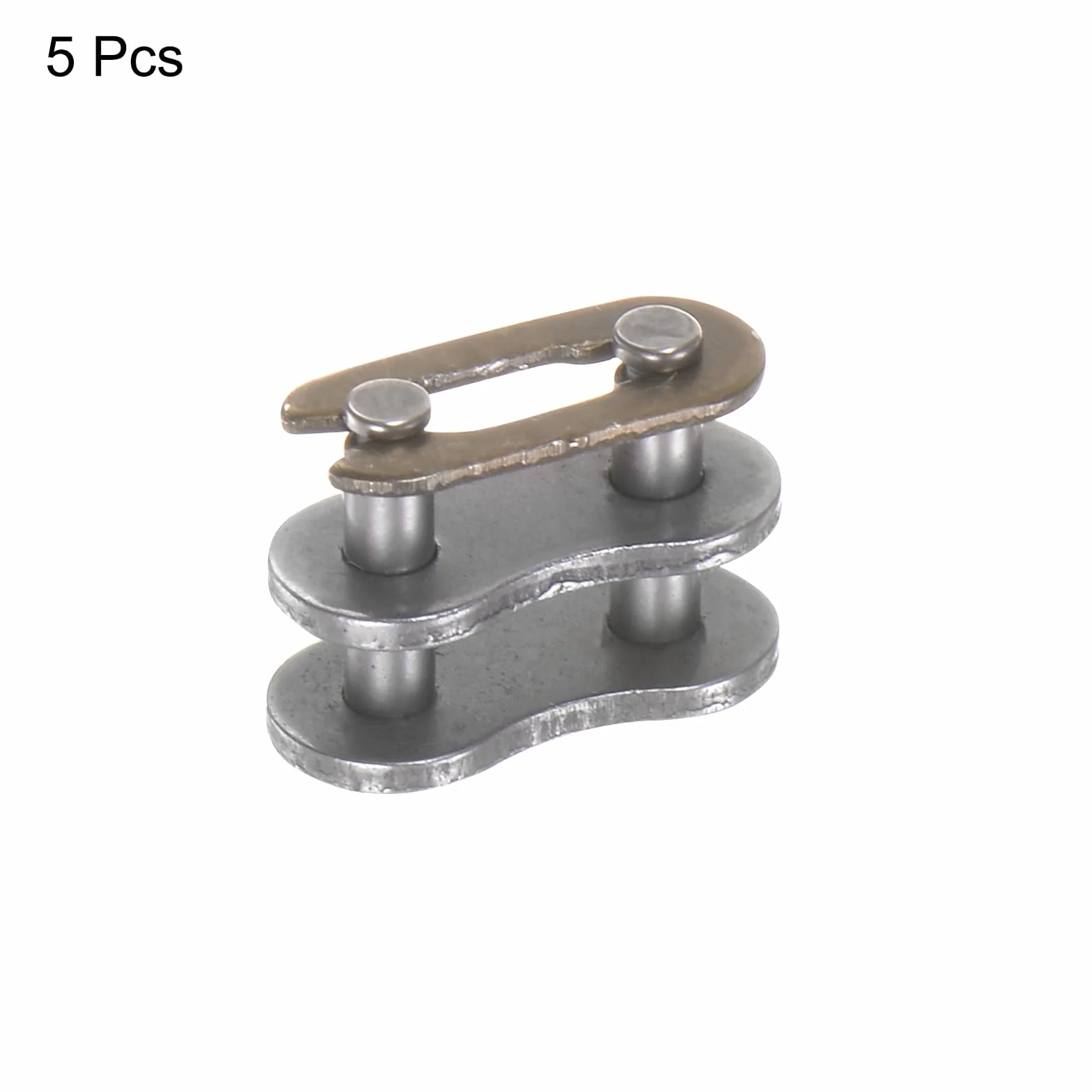 QUARKZMAN 04B-1 Enlaces de Conexión Cadena de Rodillos Acero al Carbono 6mm Paso Enlaces Maestros