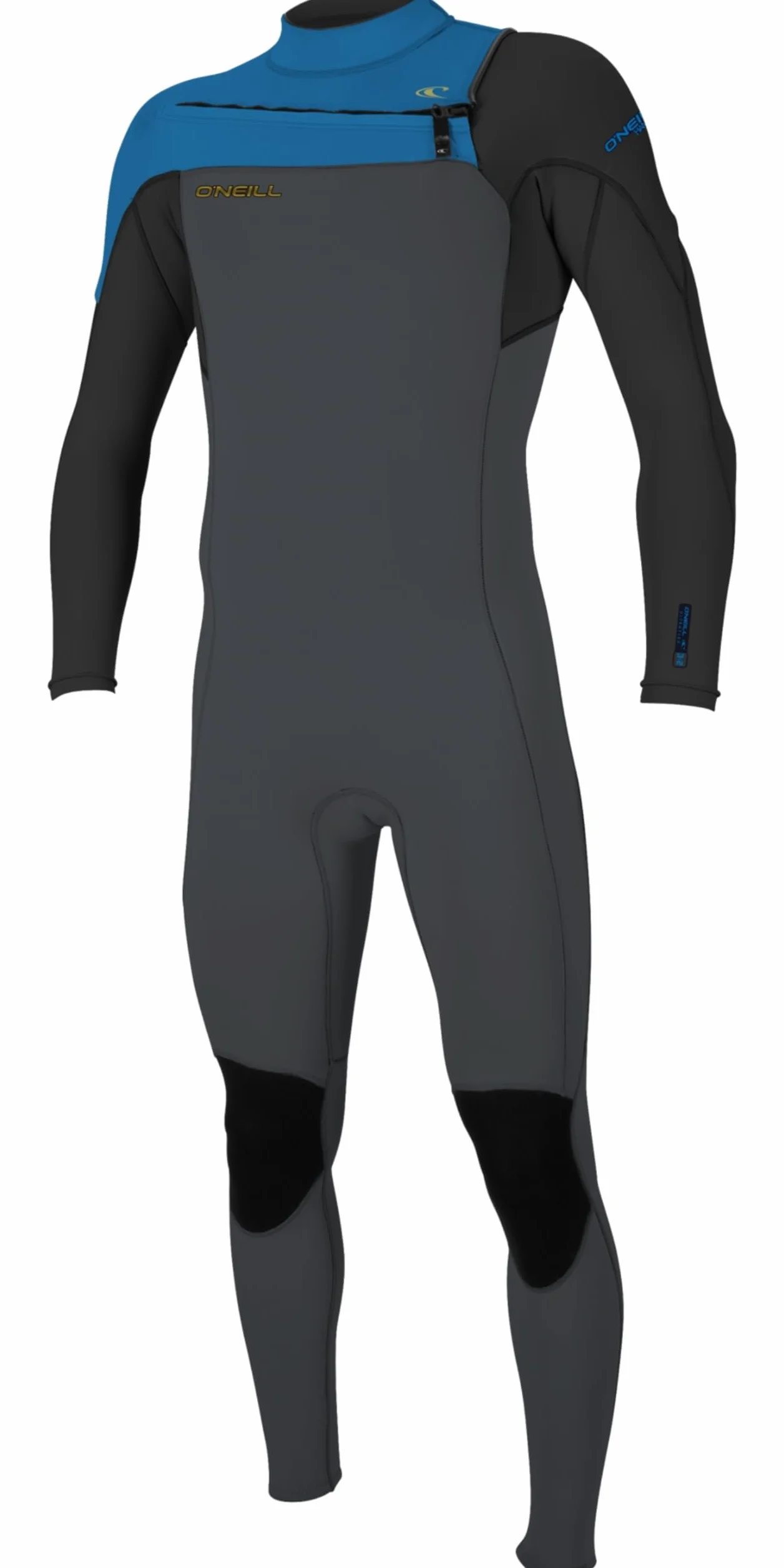 O'NEILL 2025 Hombres Hammer 3/2mm Chest Zip Neopreno 4926 - Graphite/Black/Ocean -