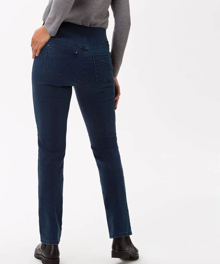 Raphaela by Brax Style Pamina Rundum Jersey Slip Super Dynamic Denim Slim - Jeans Mujer
