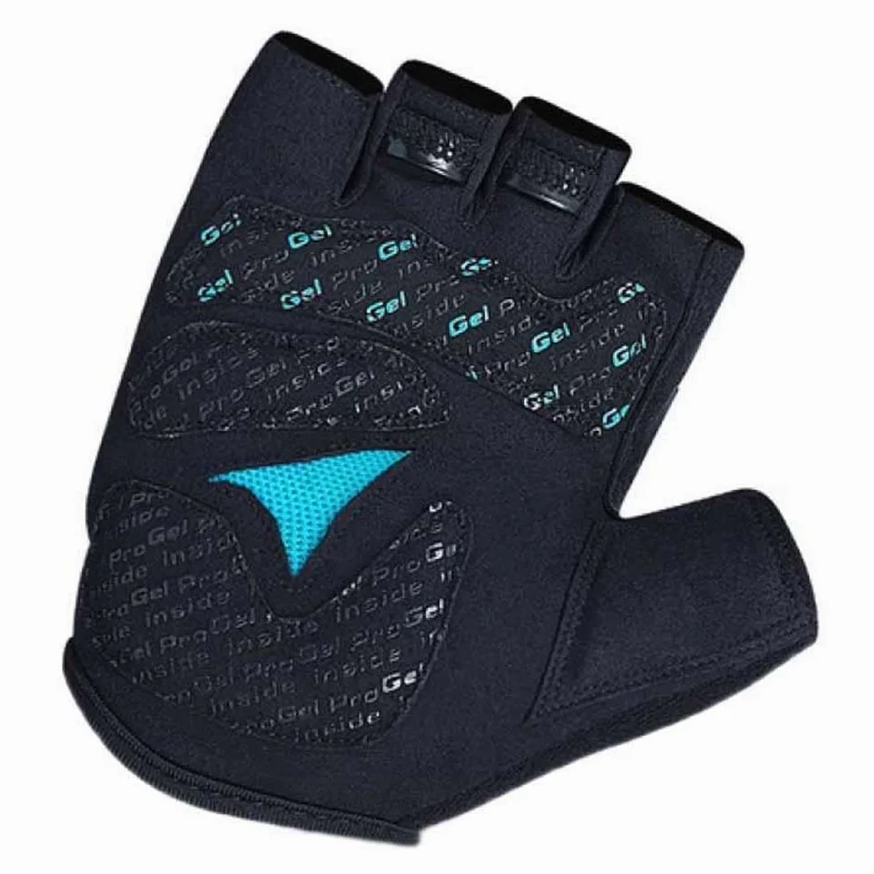 Brace B-Race Bump - Guantes de gel unisex para adulto, color negro y azul