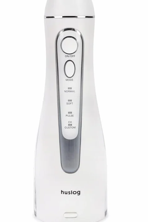 Irrigador Bucal Portátil Inalámbrico IPX7 Impermeable 150ml 4 Modos 2 Boquillas 10-90 PSI Blanco