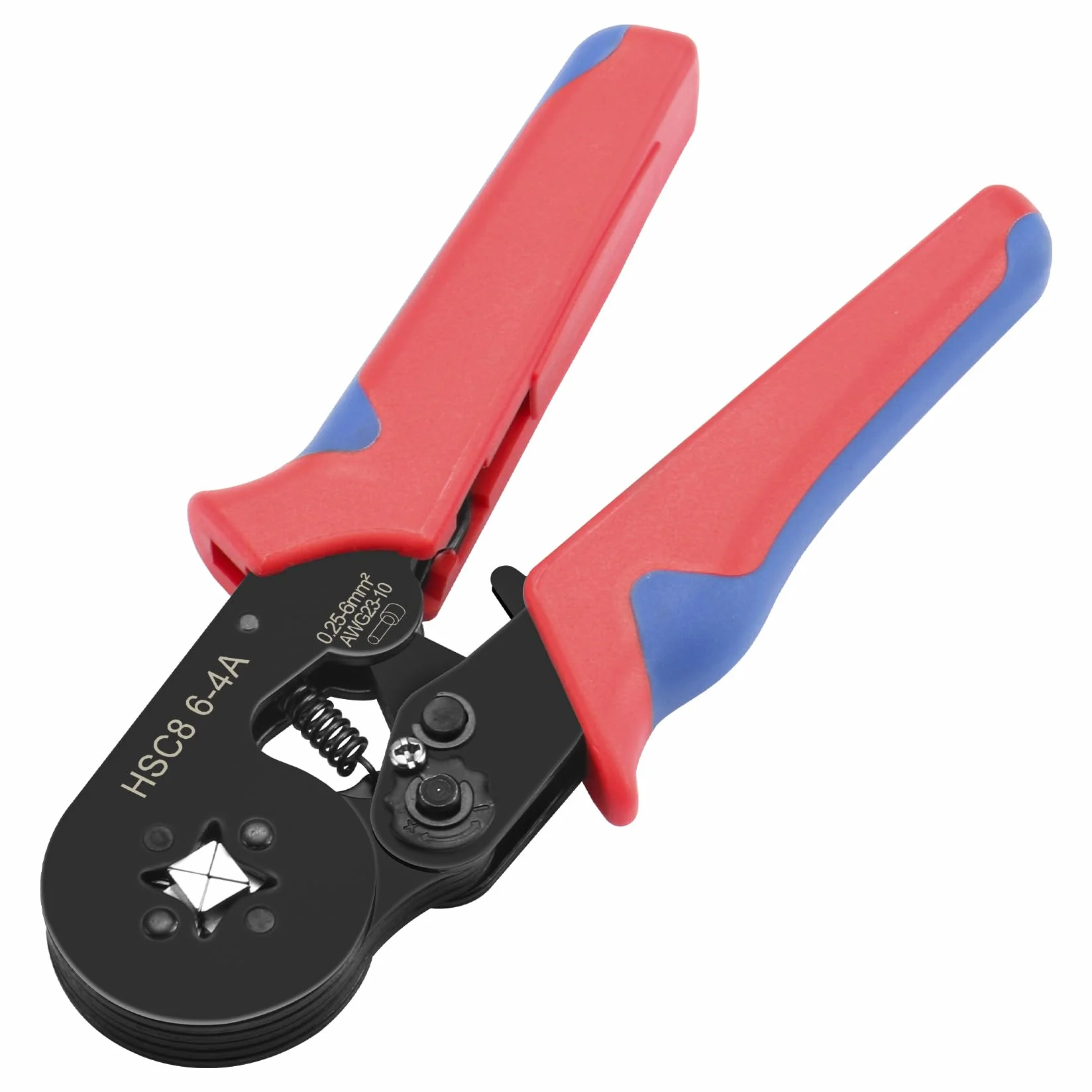 Heschen Crimpadora HSC8 6-4A autoajustable 0,25-6,0 mm² 23-10 AWG rojo