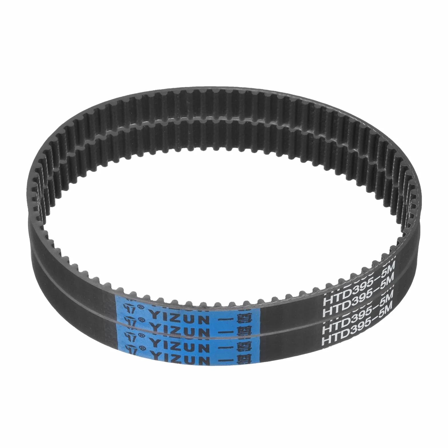 QUARKZMAN Correa de Distribución HTD-5M 79 Dientes 395 mm x 15 mm x 3.6 mm Goma Bucle Cerrado