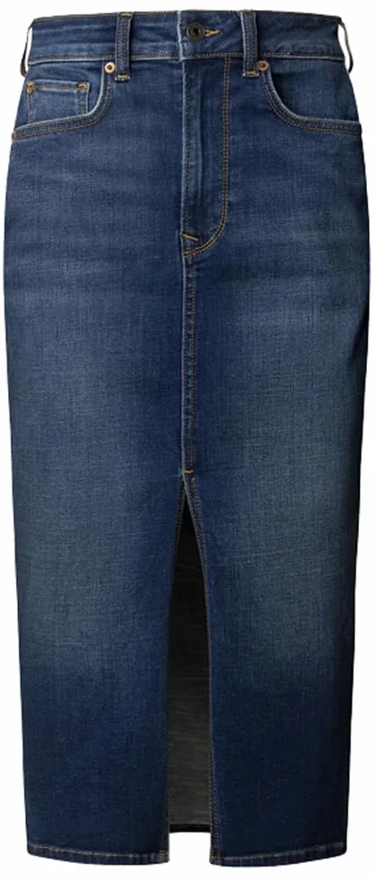 Pepe Jeans Midi Skirt HW Falda Mujer (Pack de 1)
