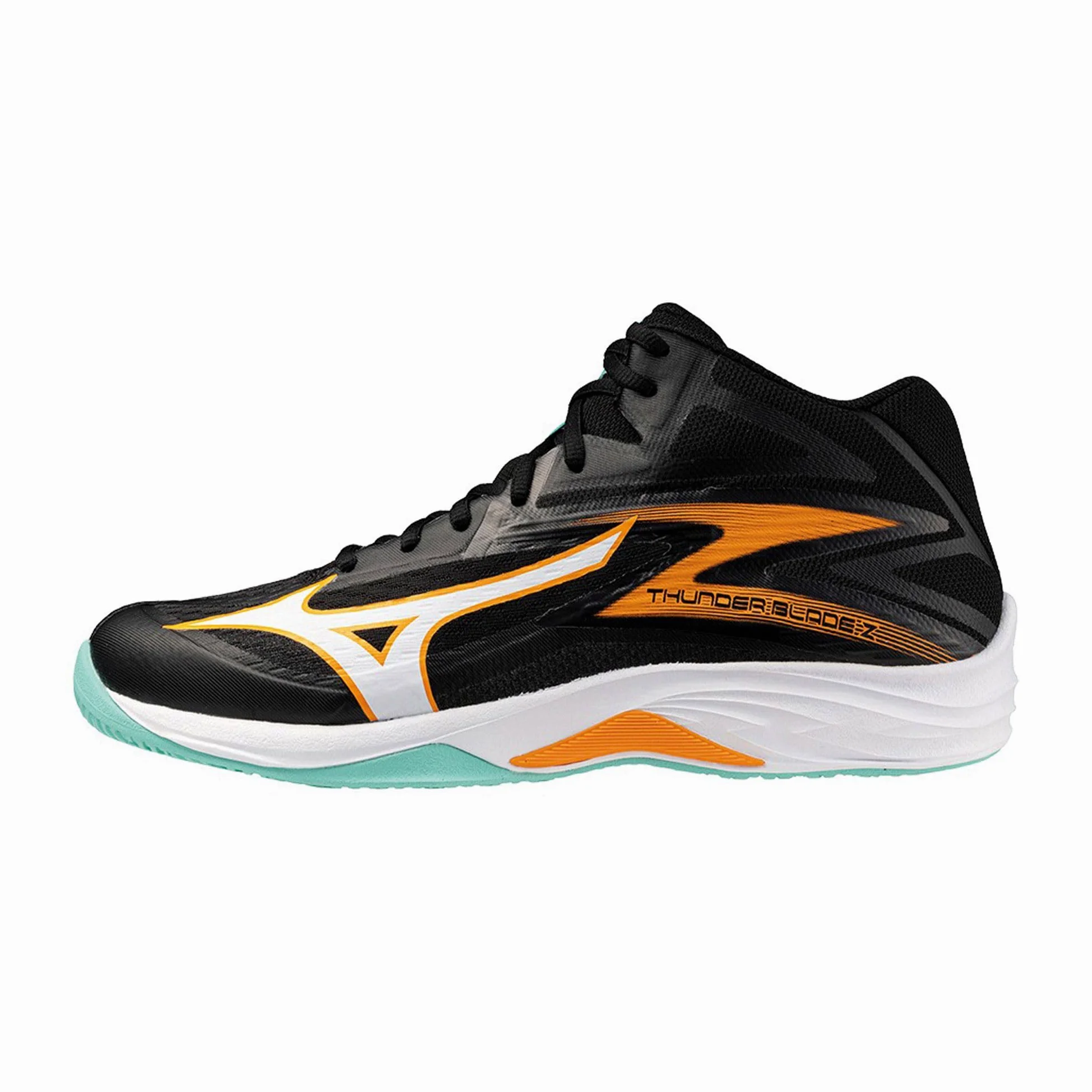 Mizuno Thunder Blade Z MID Black/Tangelo/Ice Green