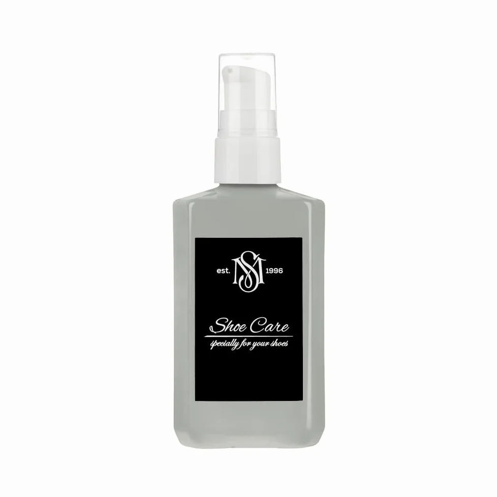 Bálsamo de cuero - NCS S 3502-G50Y hoja de salvia seca - Acondicionador suavizante para zapatos y revitalizador de color para artículos de cuero suaves - 100.5 ml