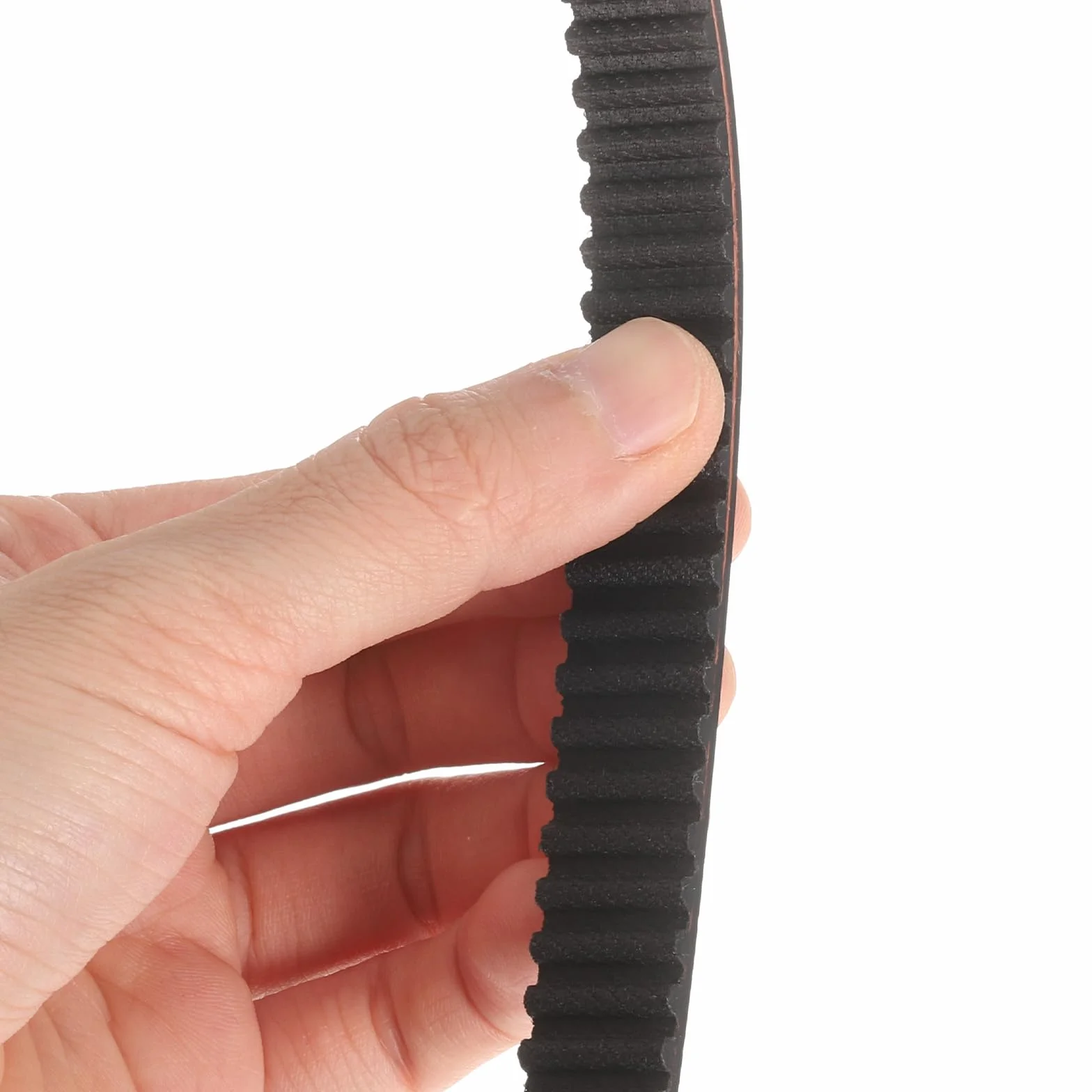 sourcing map correa dentada HTD-5M 130 dientes 650mm 15mm 3,6mm goma