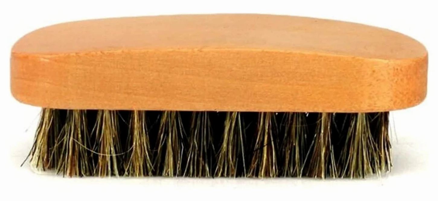 Cepillo for zapatos, cepillos for lustrar zapatos de crin de caballo con cerdas de pelo de caballo for botas, cepillo de limpieza for el cuidado del cuero de los zapatos for cepillo for botas