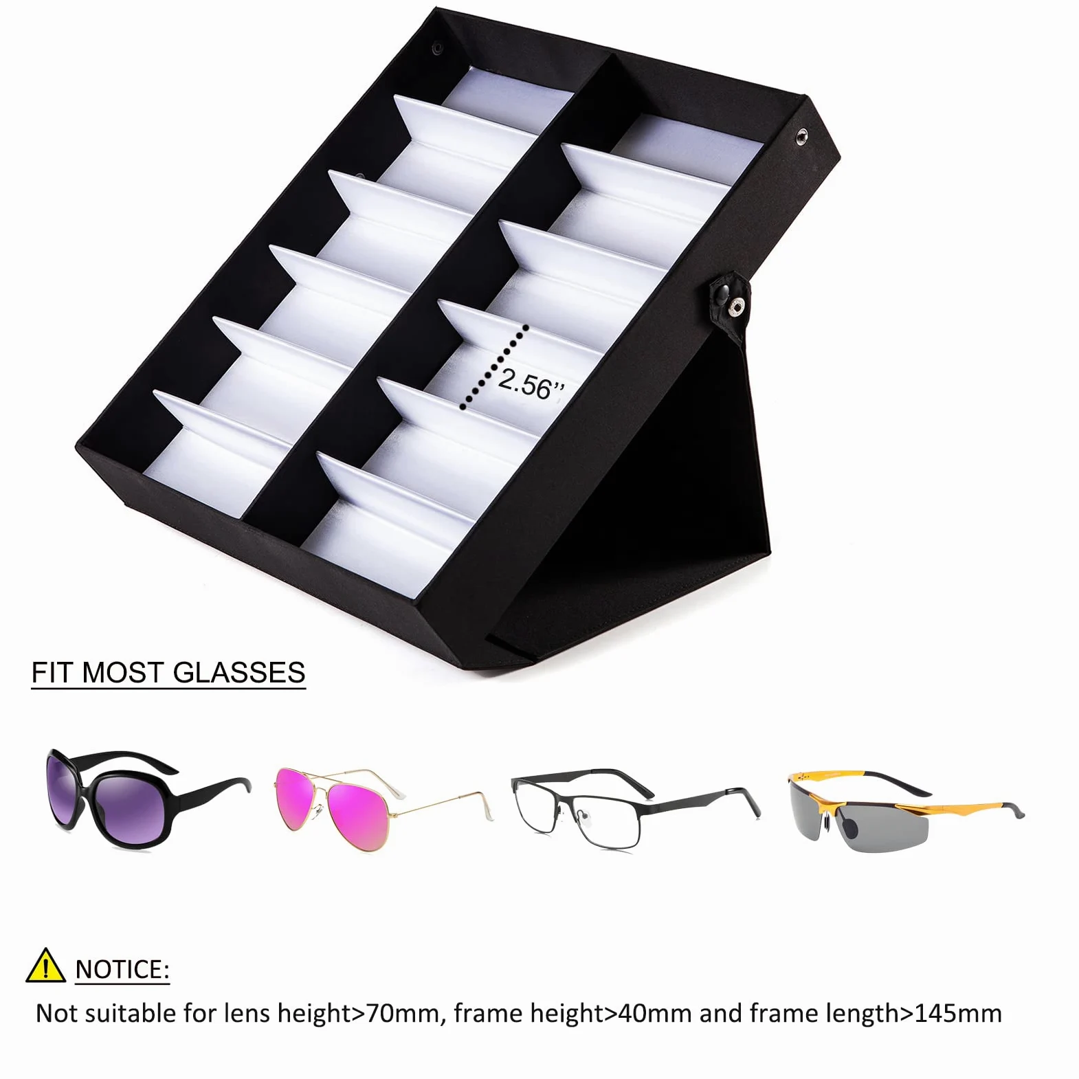 TRIUMPH VISION Glasses Organizer Storage Case Organizadores de Embalaje para Hombre