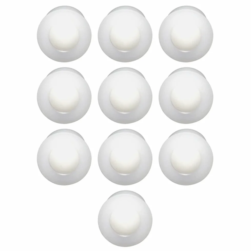 SagaSave 10 Ruedas de Rodamiento de Bolas de Transferencia 360 Grados, Mini Bolas de Nailon para Muebles