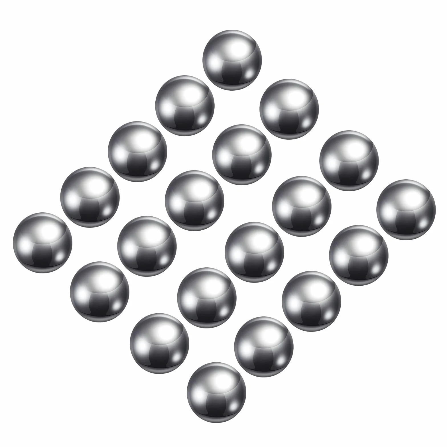 METALLIXITY Bolas De Precisión G10 8mm 20 Piezas, Bolas De Rodamiento De Acero Cromado