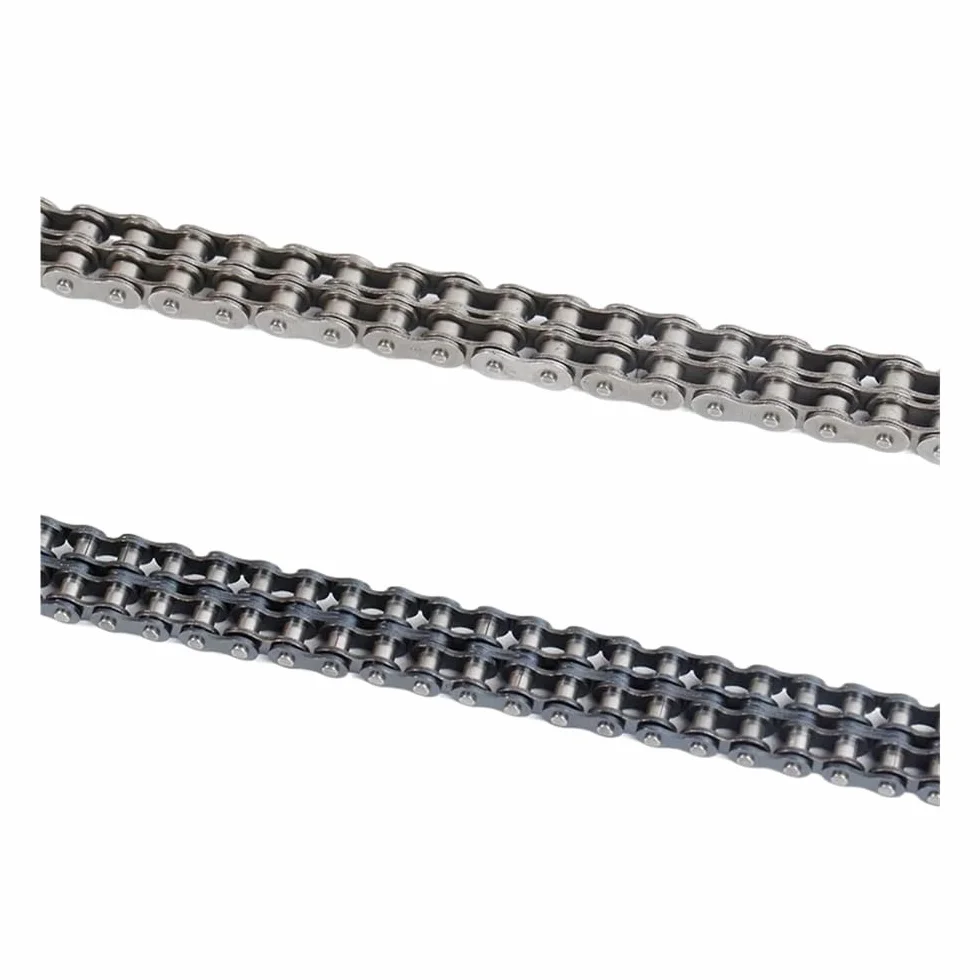 Cadena de Rodillos Industrial 1,5m 45# Acero 04C-2 05B-2 Doble Fila