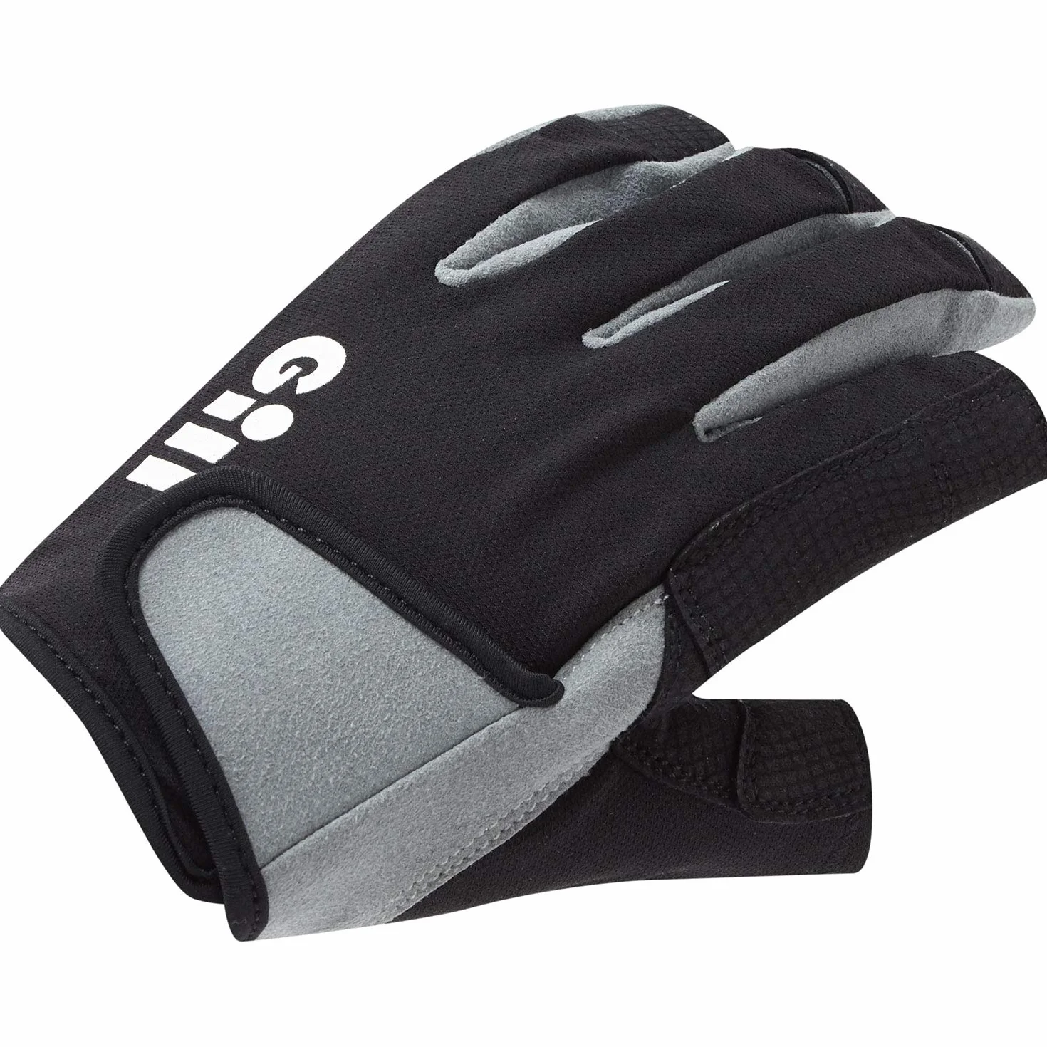 Gill Deckhand Guantes de Vela Dedo Largo con Índice y Pulgar Expuestos Protección Solar UV 50+