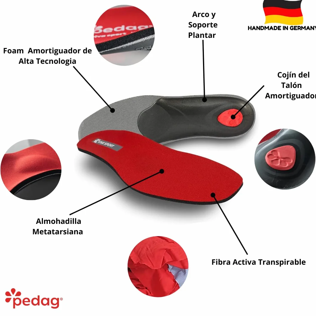 Plantillas Ortopedicas para Fascitis Plantar - Hechas a mano en Alemania