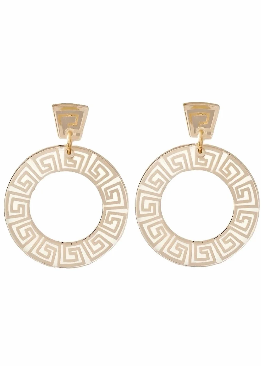 Soul | Pendientes Olimpo Hércules Mujer de Acero y Metacrilato Regalo