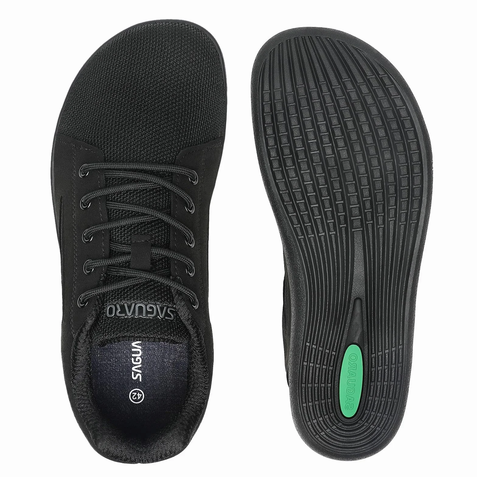 SAGUARO Unisex Barefoot DuckStride Luck Ⅰ Zapatillas Minimalista Wide Tox Box Gr.36-46