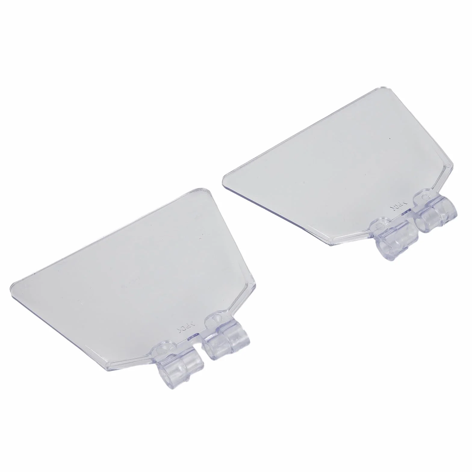 Protectores oculares para amoladora de banco, plástico ABS transparente, paquete de 2