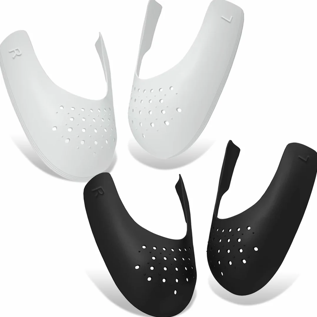 2 Pares Protector De Zapatillas, Escudo De Zapatos, Protector Contra Arrugas Para Zapatos, Protectores De Zapatillas Para Arrugas, Protector Antiarrugas Para Zapatillas Para Mujeres Hombres