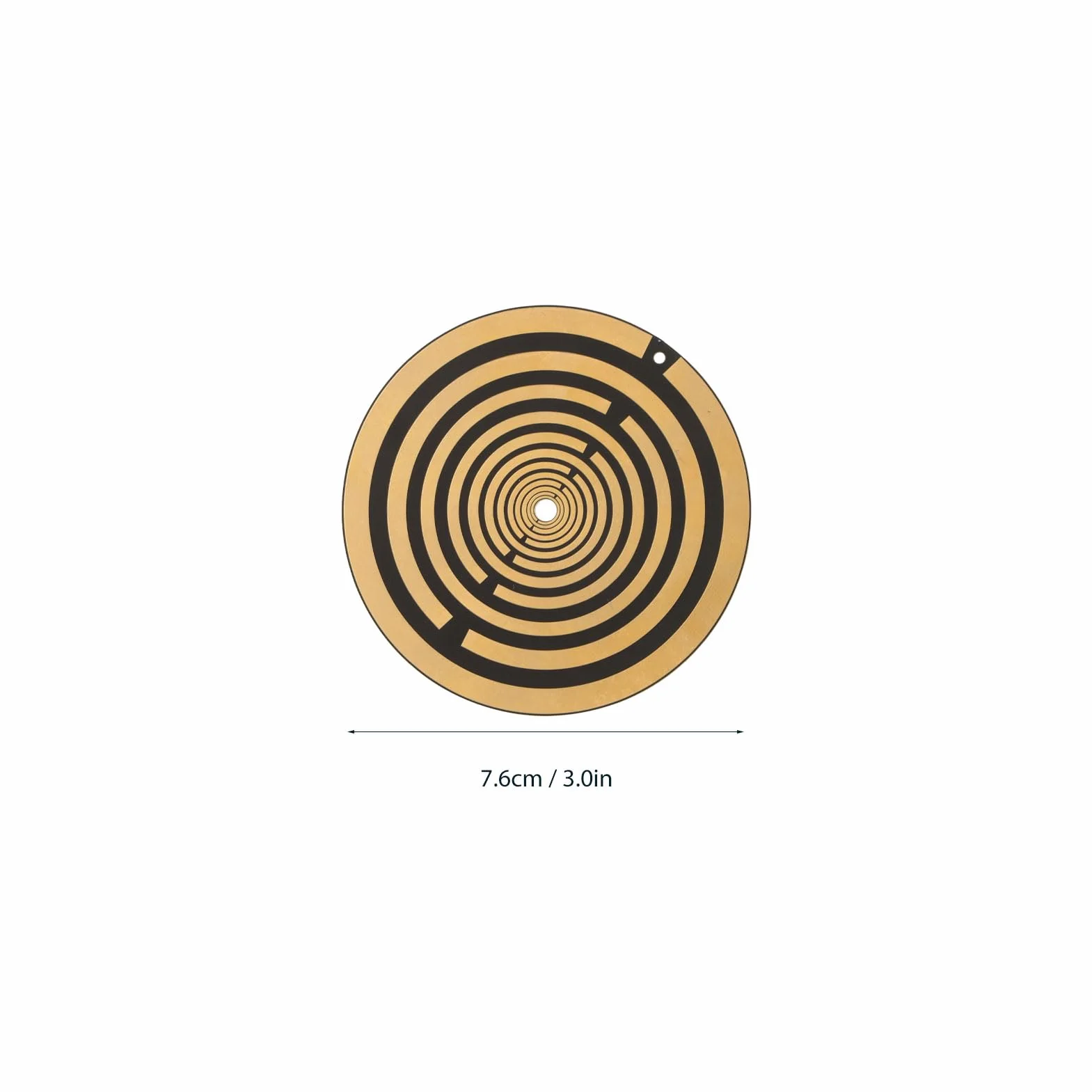 GOWENIC Disco de Energía de Polarización 3 Pulgadas para Meditación