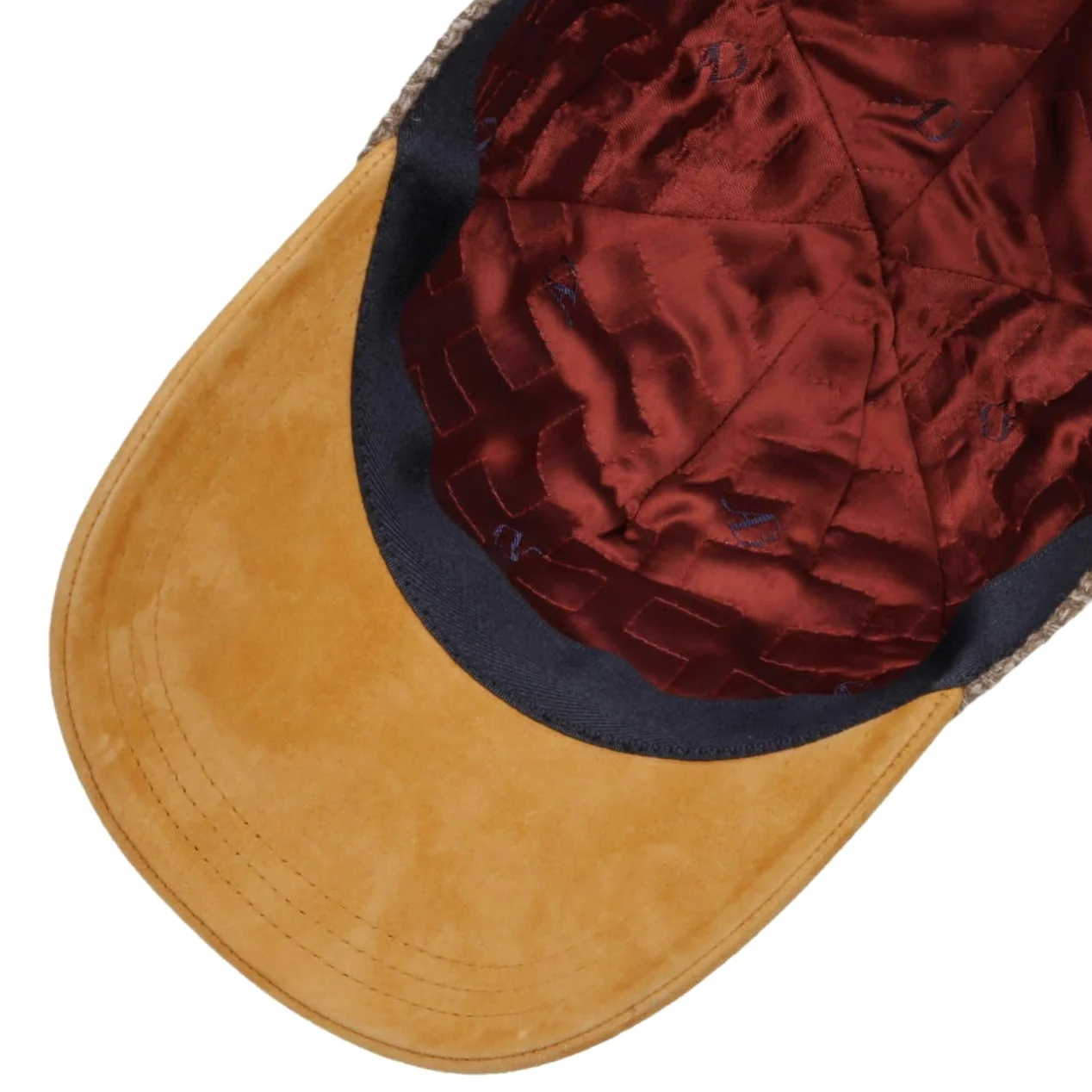 Gorra Milaco WoolD’Este Mujer/Hombre - Made in Italy de Lana Beisbol Hebilla Metal, con Visera, Forro Verano/Invierno Primavera Verano Otoño Invierno