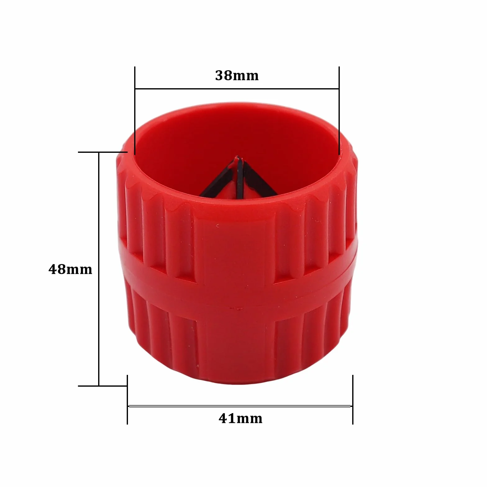 Tubos de Desbarbado Herramienta 2 Piezas 2 en 1 Universal Escariador Interior Externo Cobre 5-38mm