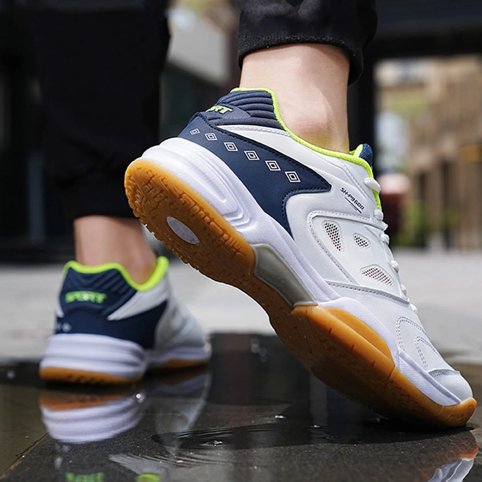 Zapatos de Bádminton para Hombre Transpirables para Tenis Voleibol Squash