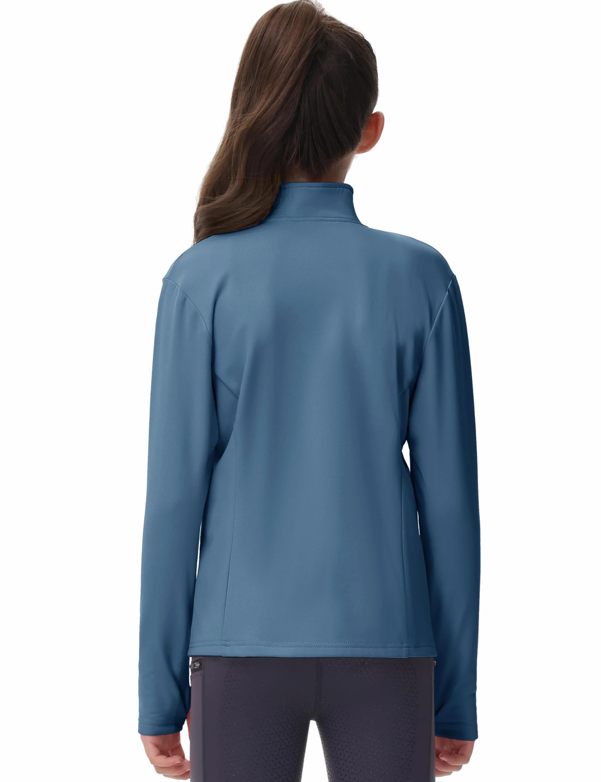 MoFiz Chaqueta Deportiva Niña Cremallera Sudadera Forro Polar para Deportes