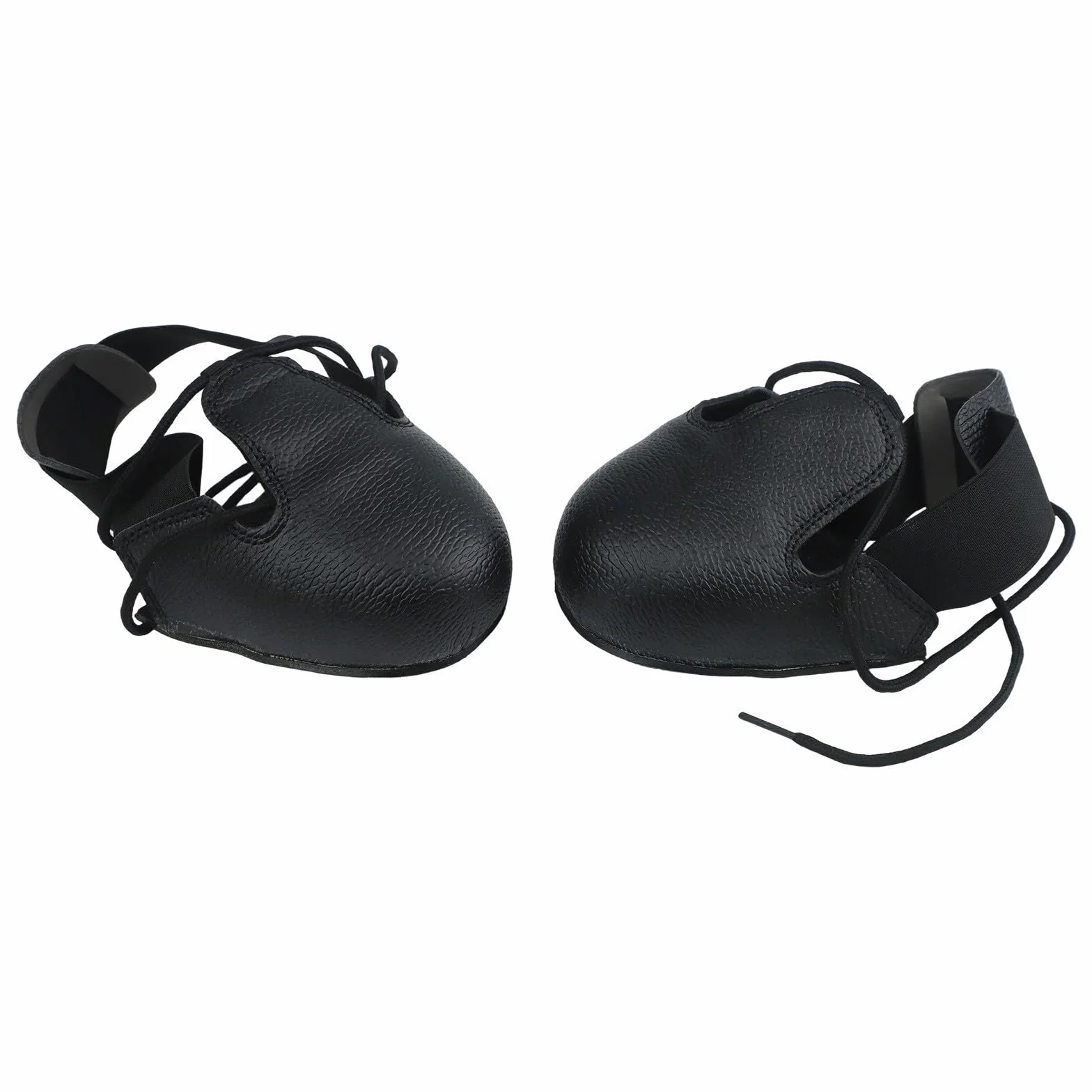 Cubiertas de zapatos de seguridad con puntera de acero, protección antigolpes, antideslizante, equipo de seguridad industrial para hombres y mujeres, tallas europeas 32-45, negro, 22 x 10 x 9 cm