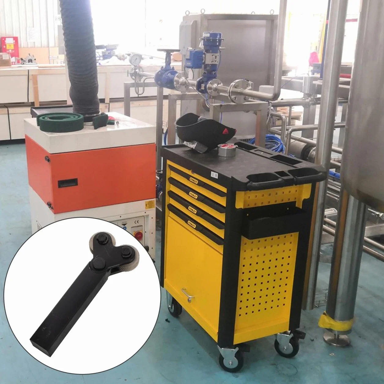 Herramienta De Moleteado De Doble Rueda Para Torno Rodillo Cortador Para Metal